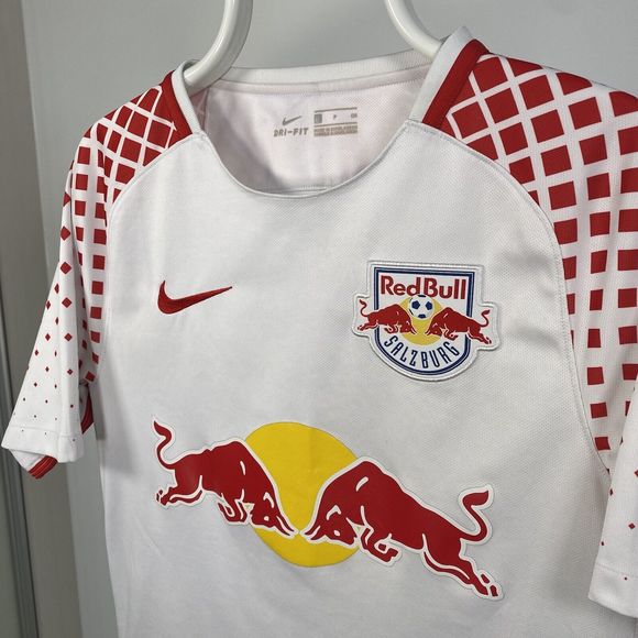 Nike Red Bull Salzburg 2016/2017 Home Football Shirt Jersey Austria Mens Small - Picture 5 of 16